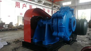 8 / 6 E  Heavy Duty Slurry Pump with High Chrome Alloy Wet End Spare Parts Driven by Electric Motor