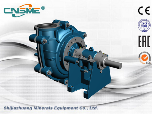 6 Inch Industrial Centrifugal Type SHR/150E Rubber Lined Slurry Pumps for Fine Sand Plants