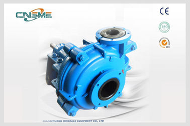 Corrosive Slurry Transfer R55 Rubber Lined Slurry Pumps For Heavy Mining