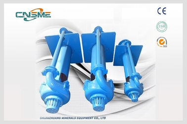 8 Inch Motor Engine Connected Vertical Submersible Sump / Centrifugal Slurry Pump