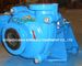 Rubber Lined Slurry Pump Driven by Electric Motor Model 3 / 2 CAH Painted Blue with Galvanized Bolts